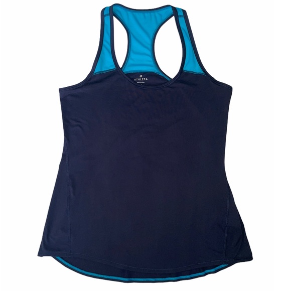 ATHLETA Chi Mesh Racerback Tank Top Size M - Picture 2 of 9